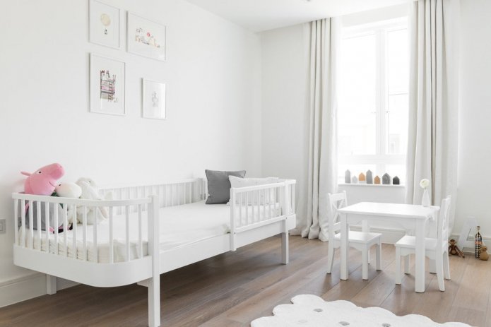 cortinas para paredes blancas