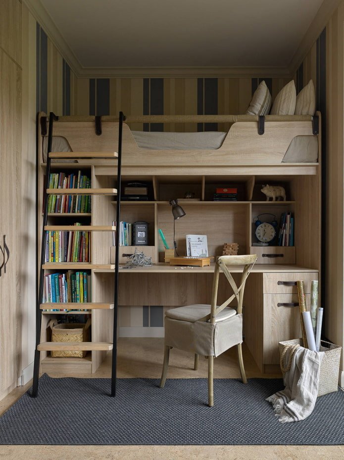 Habitación de 10 m²