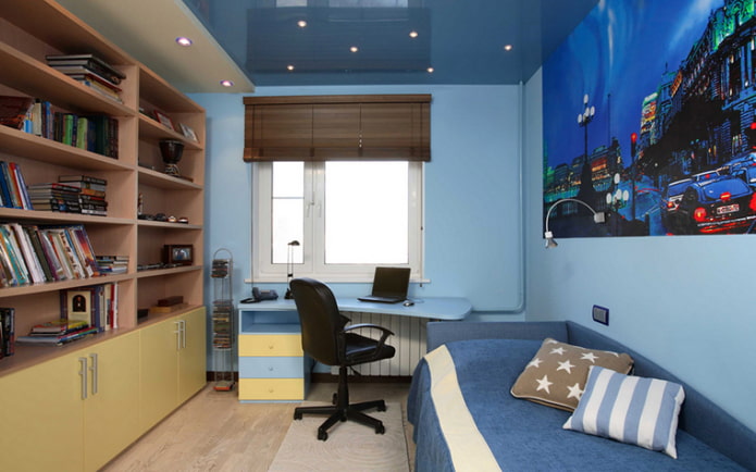 Diseño de una habitación en una Jruschovka para un adolescente
