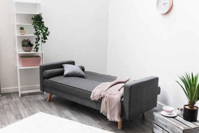 Sofá plegable de estilo escandinavo