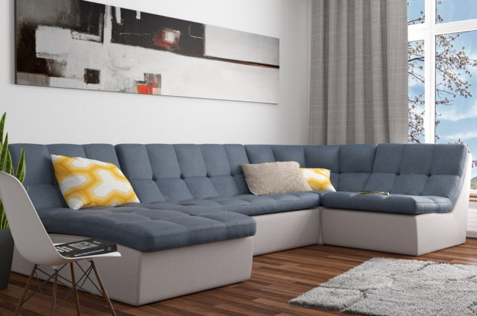 sofá plegable de estilo moderno
