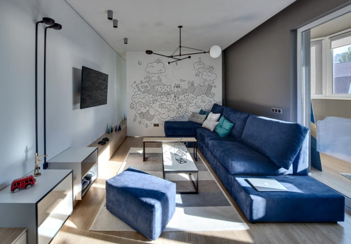 Sofá de pared