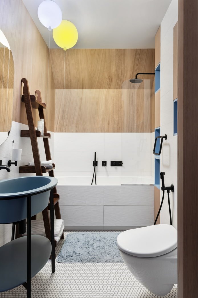 Azulejos de madera y claros