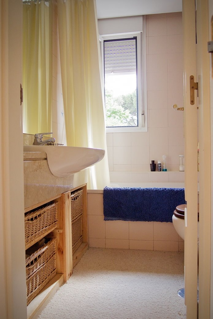 Cestas en el baño