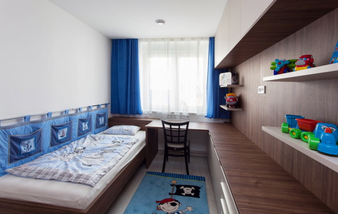 diseño de la habitación de un niño