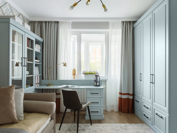 Estilo clásico en una habitación infantil
