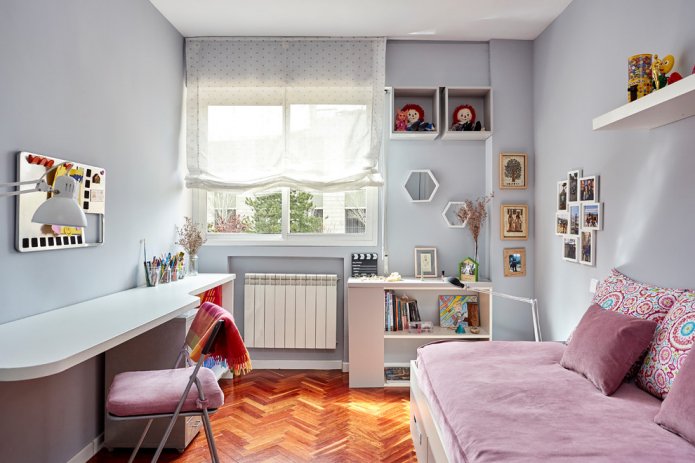 Habitación infantil para un escolar