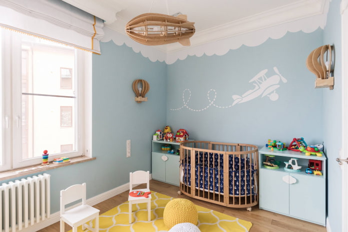 decoración de habitación infantil