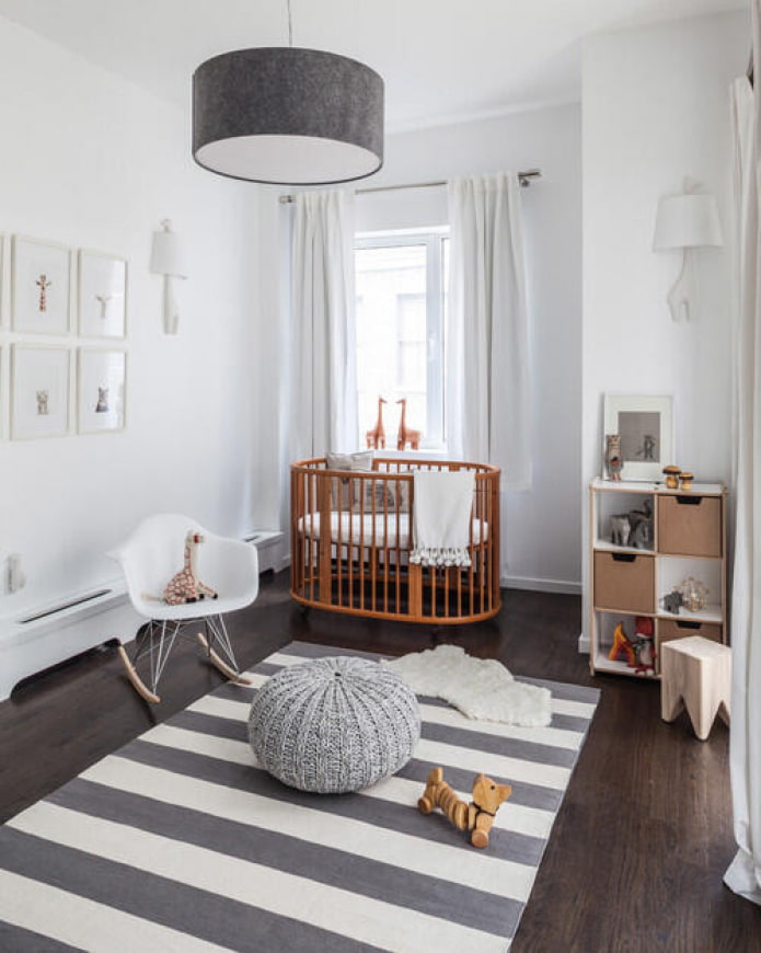 habitación infantil para un recién nacido