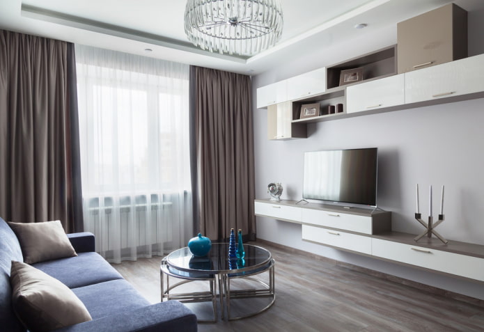 muebles de un salón de 18 plazas