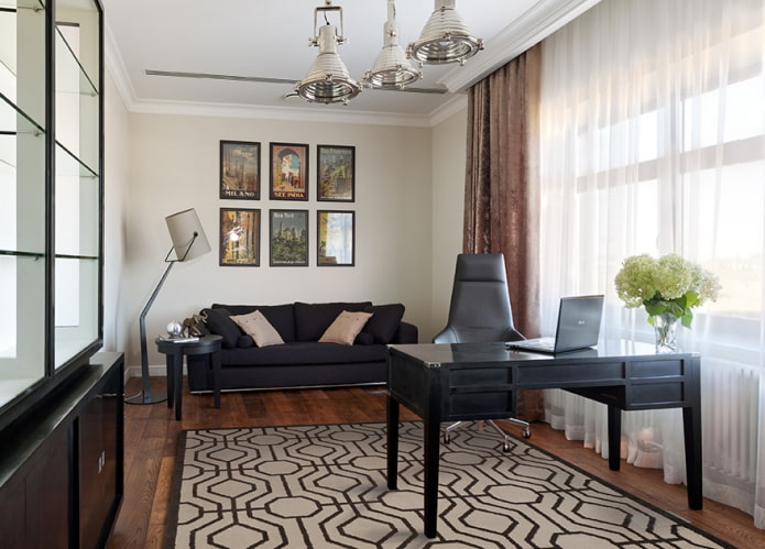diseño de interiores de estudio