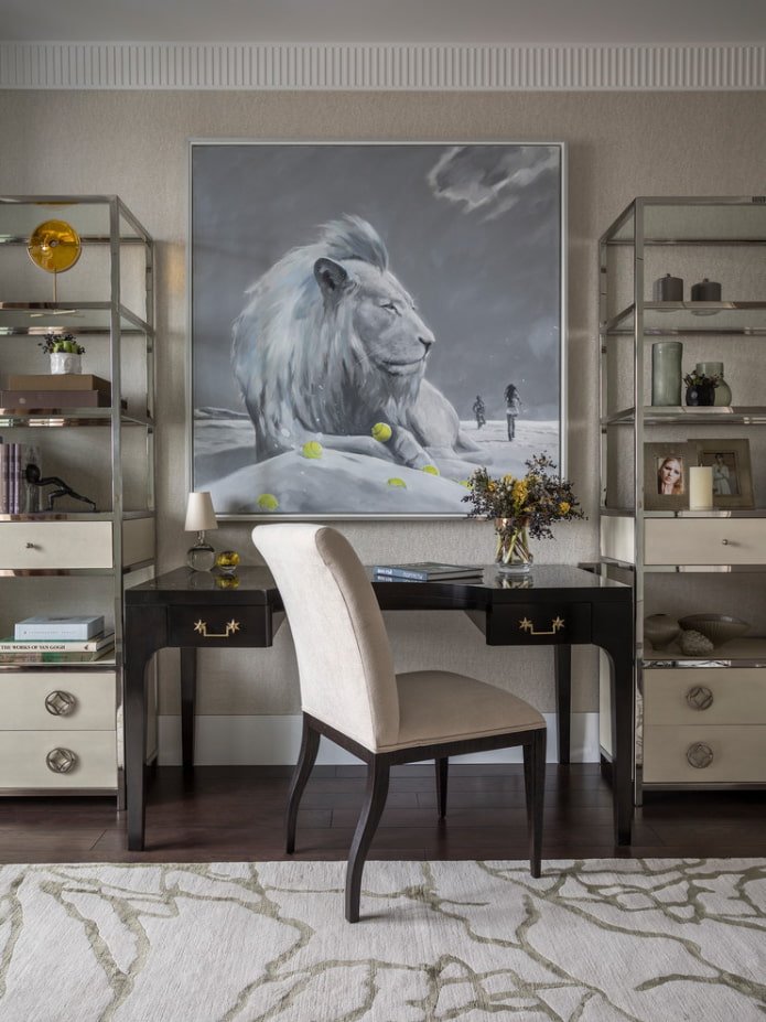 diseño de interiores de estudio