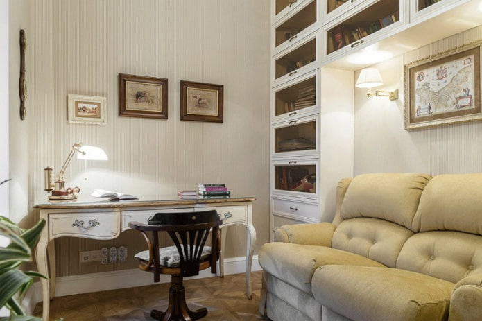 diseño interior de oficina pequeña