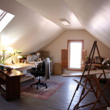 ¿Cómo decorar una habitación en el ático?-4