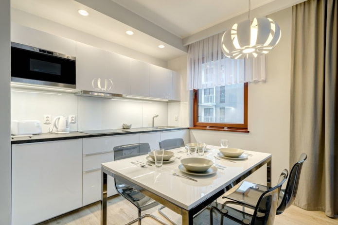 iluminación de una cocina de 10 m²