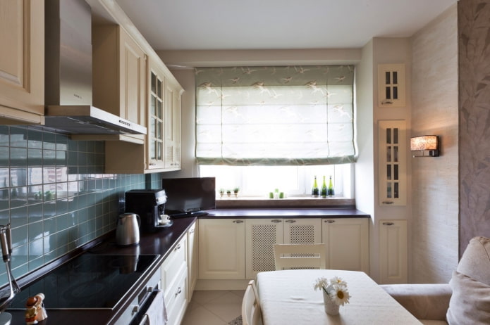 interior de cocina de 10 m²