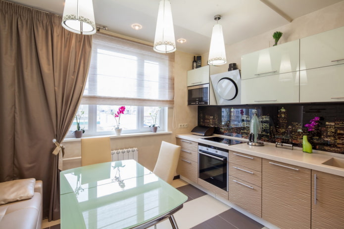 interior de cocina de 10 m²