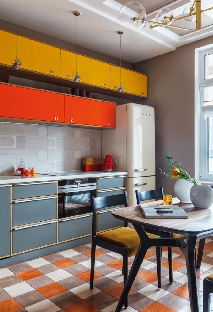 Cocina de estilo retro