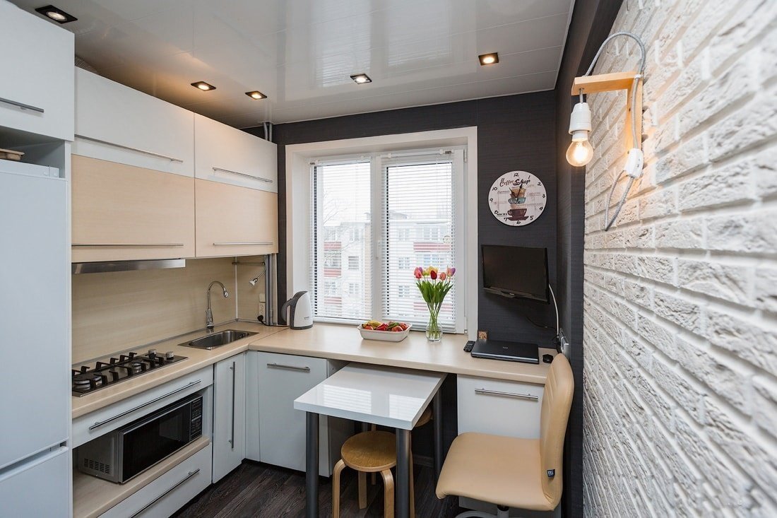 Características de un diseño de cocina de 2x2 metros