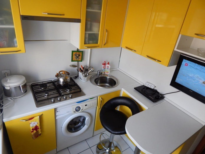 Cocina en forma de U