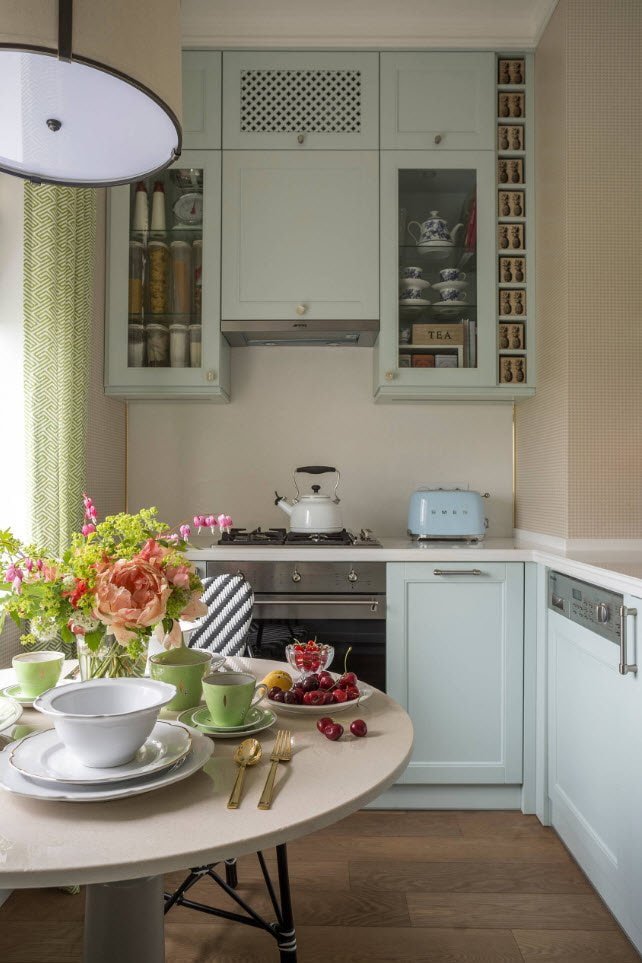 área de decoración de cocina de 5 m²