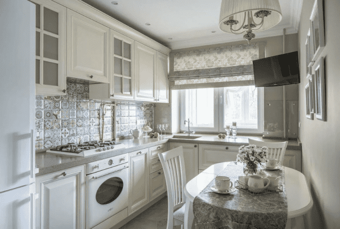 cocina de 7 m²