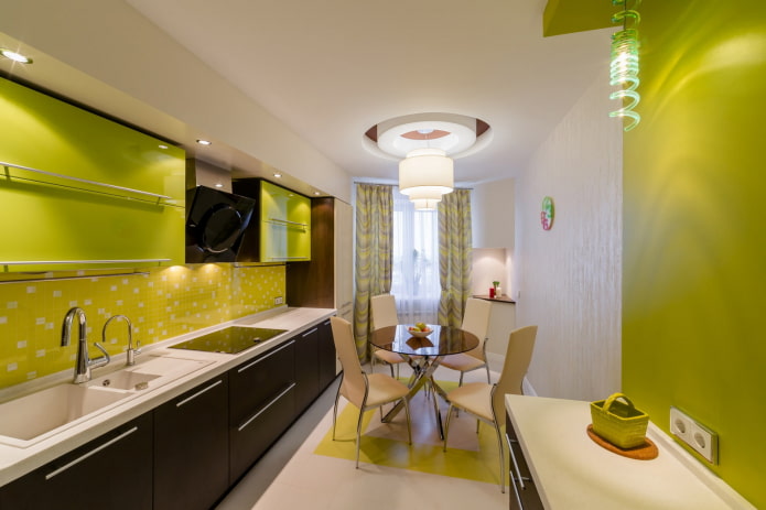 Cocina rectangular