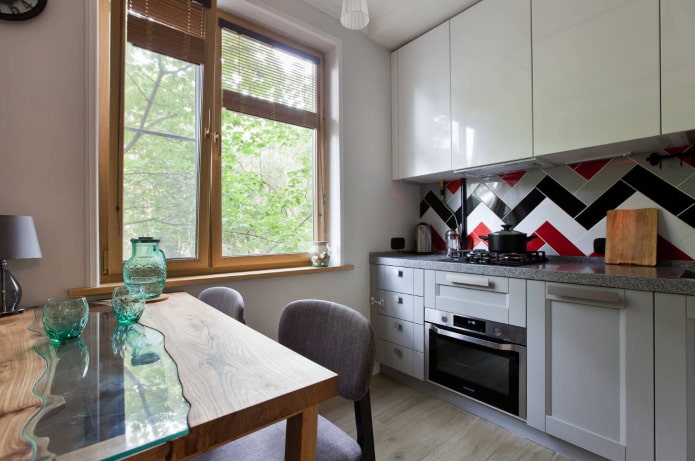 conjunto de cocina recto
