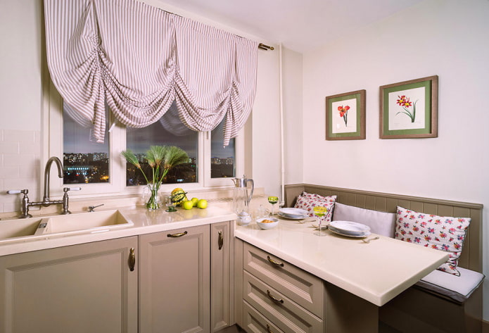 cocina con ventana