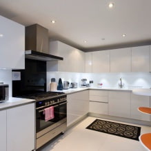 Diseño de cocina con barra: 60 fotos modernas del interior -0