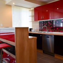 Diseño de cocina con barra: 60 fotos modernas del interior -2