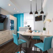 Diseño de cocina con barra: 60 fotos modernas del interior -5