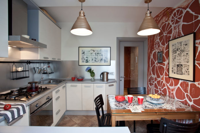 Vista de la cocina desde la ventana
