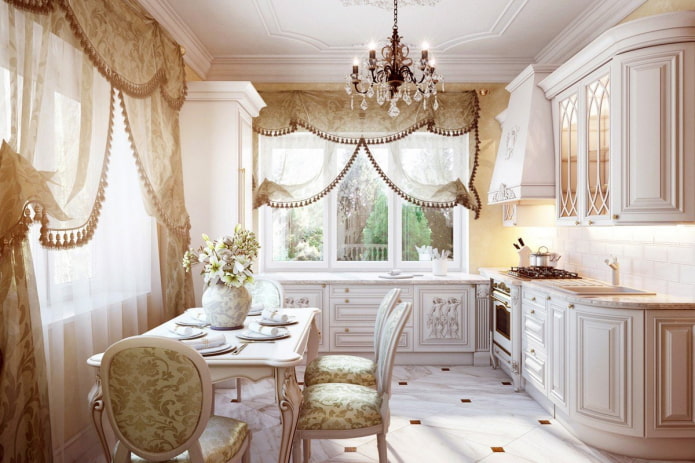 cocina de estilo rococó