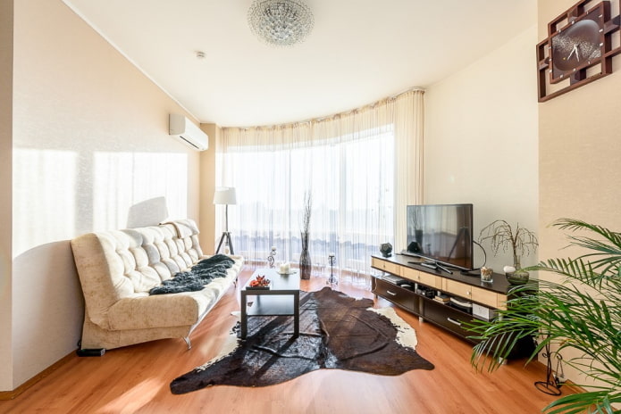 Diseño de interiores de un apartamento de 100 metros cuadrados