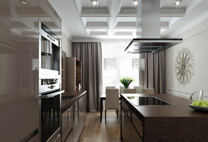 Diseño de interiores de un apartamento de 100 metros cuadrados