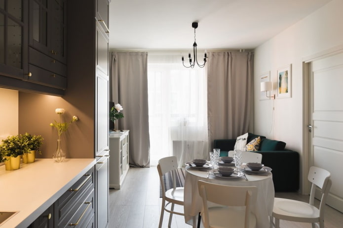 Apartamento de estilo europeo en estilo escandinavo