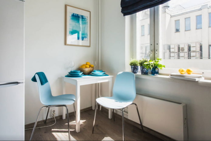 Cocina en un edificio de la época de Jruschov
