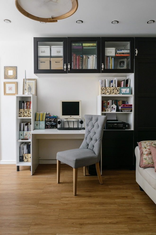 Lugar de trabajo en el apartamento