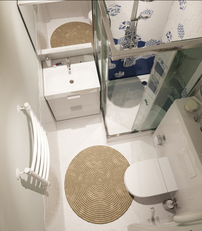 Baño en una Khrushchevka