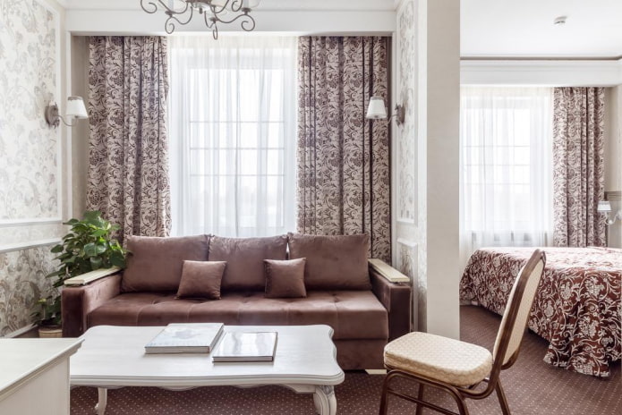 Diseño de interiores de un apartamento de 45 metros cuadrados