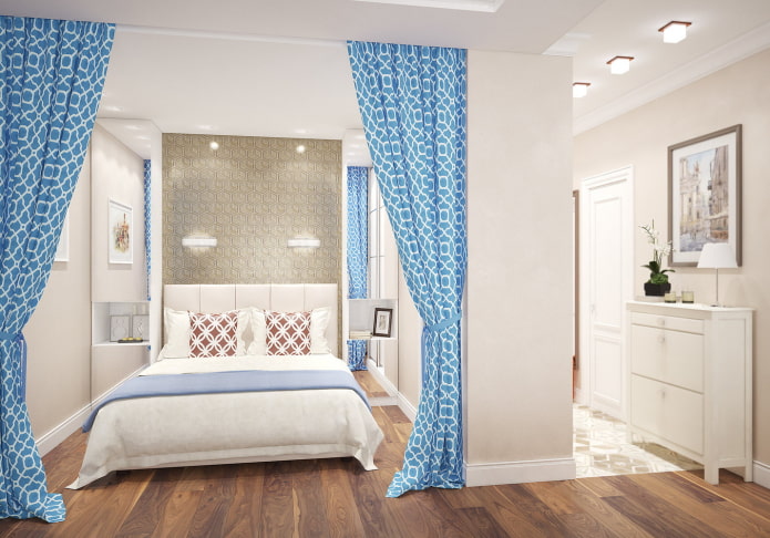 Dormitorio en un nicho