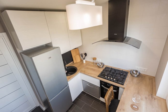 Cocina de 6 m²