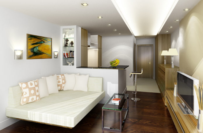 Estudio de 18 m².