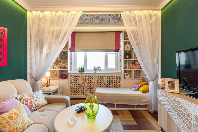 Habitación infantil en el interior de un estudio