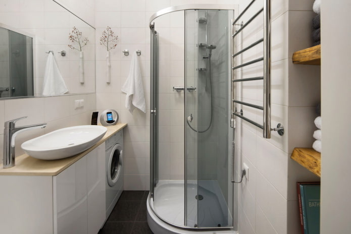 interior del baño en un estudio