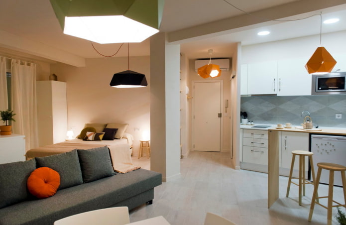 diseño interior de un estudio