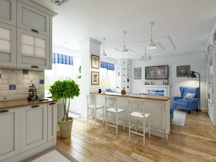 estudio de estilo provenzal