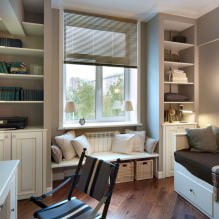 Interior de una habitación infantil pequeña: elección de color, estilo, decoración y muebles (70 fotos)-1