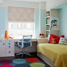 Interior de una habitación infantil pequeña: elección de color, estilo, decoración y muebles (70 fotos)-12